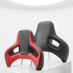 Appuie-tête de siège de voiture de course en cuir PU injecté à froid - Modèle Orifix SSCUS - Product Image 1
