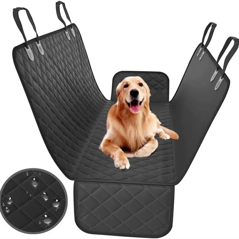 Personalizado Respirável Lavável Portátil Hammock Carrier Impermeável Viagem Voltar Pet Dog Car Seat Cover