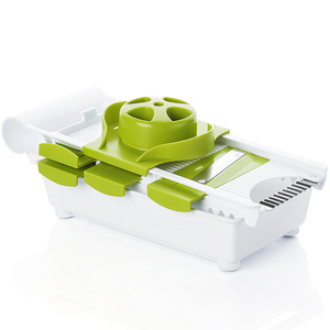 Tốt nhất chất lượng tốt Rau Chopper dễ dàng Trắng Veggie Slice nhà bếp rau <span class=keywords><strong>Slicer</strong></span> - Product Image 5