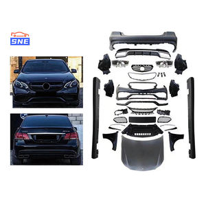 Kits de Conversión de Carrocería, Piezas de Tuning para Automóviles, Kit de Carrocería, Labio de Parachoques Delantero, Kit de Carrocería para <span class=keywords><strong>Mercedes</strong></span> W212 Clase <span class=keywords><strong>S</strong></span> a <span class=keywords><strong>E63</strong></span> - Product Image 2