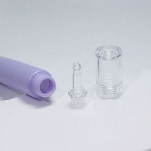 Tubes souples violets de 20 ml avec bouchon à clapet pour mascara, emballage vide personnalisable pour crème contour des yeux et brillant à lèvres - Product Image 3