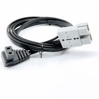 Vente en gros 16AWG 12V 50A connecteur Anderson-son vers câble de cordon d'alimentation CC pour voiture glacière réfrigérateur réfrigérateur