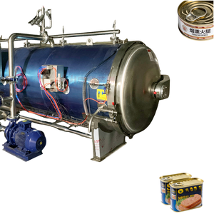 Sterilizzatore a Vapore Industriale per Mais in Scatola, Sistema di Sterilizzazione Stabile per Impianti di Lavorazione Vegetale - Product Image 1