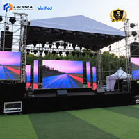 Écran LED de location LEDORA P3.91 5m x 3m, garantie 5 ans, HDR10, lisible en plein soleil, pour festivals de musique, concerts, scènes en direct, 4K