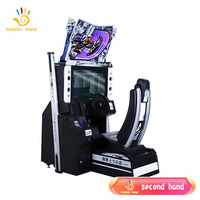 Machine de jeu de conduite de simulateur de course de jeu vidéo d'arcade d'amusement d'intérieur d'occasion