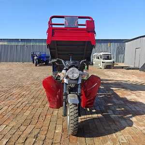 Livraison directe d'usine Trois roues à essence motorisé motorisé Transport Van Cargo Tricycle avec fourgonnette plus profonde - Product Image 3