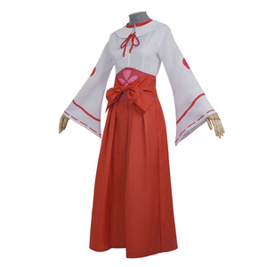 Costume de cosplay Shuna de l'anime That Time I Got Reincarnated As a <span class=keywords><strong>Slime</strong></span>, perruque rouge et blanche, kimono pour femmes, robe de jeu de rôle pour fête de Noël - Product Image 4