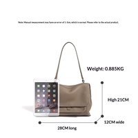 Sac à bandoulière/sac messager de luxe pour femme en cuir de vachette véritable, vintage, imperméable, tendance et portable