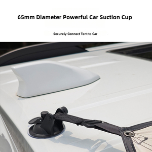 Auvent latéral pour voiture SUV autoportant, protection UV UPF50+, revêtement noir, Oxford 210D, extra large 2x3m - Product Image 5