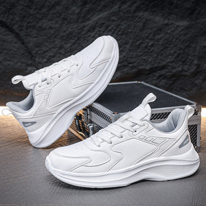 Olicom Leather Upper Safety Work Shoes Walking Running Sneakers <strong>Waterproof</strong> Sports <strong>Trainers</strong> Men Athletic Shoes Men Safety Shoes - Product Image 3