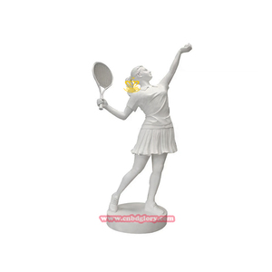 Estatua de deportista extremo, diseño abstracto Popular para decoración de paisaje de calle, abstractos, estatua de esquiador de fibra de vidrio, artesanías de resina - Product Image 2