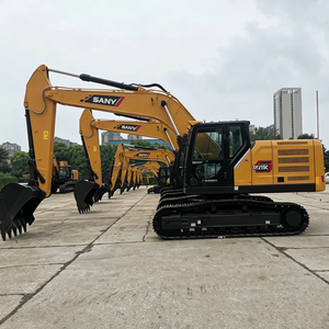 Excavatrice sur chenilles hydraulique d'occasion SY215C de 21,9 tonnes, livraison directe d'usine pour les projets de terrassement et de construction - Product Image 3