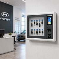 Système de gestion des clés automobiles RFID, armoire de stockage sécurisée des clés pour centre de lavage de voitures