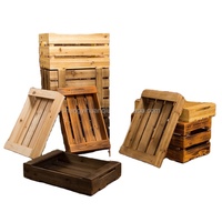 Caisse d'emballage de tomate en bois de taille personnalisée