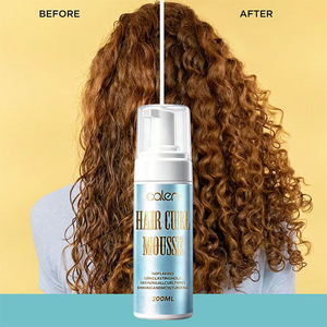 Espuma Fijadora Luxfume de Larga Duración para Peinar Cabello Rizado, con Volumen y Fijación, Espuma Moldeadora Personalizada para Rizos Definidos - Product Image 6
