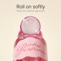 Parfum en gros personnalisé avec logo, senteurs citron, menthe, orange, jasmin, cyclamen, lait, vanille, 10ml, roll-on, huile de parfum EDP pour femme