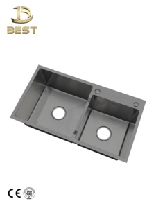 อ่างล้างจานชามเดี่ยวขนาดใหญ่ทำด้วยมืออ่างล้างจานสแตนเลส - Product Image 6