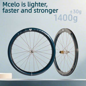 MCLEO MCELO Roue de route en carbone légère 1400g T800 avec moyeu à blocage central à rayons plats et corps de boîtier de roue libre HG/XDR pour frein à disque et axe traversant - Product Image 5