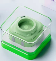 Mini-enceinte stéréo transparente Lixun A132 V5.0 pour Bluetooth 5.0, étanche IPX7, contrôle par application - Son clair et puissant pour bureau/vélo