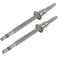 Vis à billes CNC SFU1204 SFU1605 SFU2005 SFU2505 SFU3205 de longueur personnalisée pour pièces de machines CNC