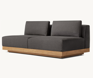 Assanid temporary ontemporal utdoor ollolection ATIO arden ETS otel esort iiving ooom anantos eaeak 2 Seat OFA - Product Image 2