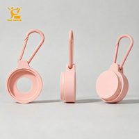 Vente en gros de pots à baume à lèvres portables en aluminium avec logo personnalisé OEM/ODM, avec porte-clés, qualité alimentaire, mini boîte en métal pour parfum solide, cosmétique