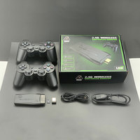 Console de jeux vidéo M8 à succès, 4K HD TV rétro portable, jeux, 20 000+ jeux, double manette sans fil, console TV