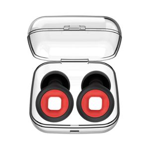 Tapones de Silicona Flexibles para los Oídos, Cancelación de Ruido, Protección Auditiva, Tapones Reutilizables para Dormir, Estudiar, Nadar, Trabajar y Viajar - Product Image 1