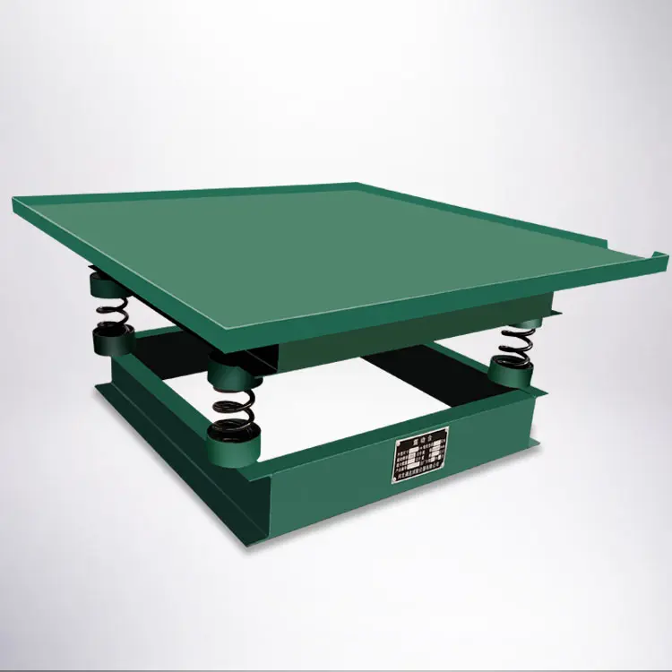 plastic block mould vibrating desk