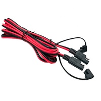 Kabel Ekstensi SAE 18AWG dengan Tutup Debu, Kabel Harness SAE ke SAE Quick Disconnect