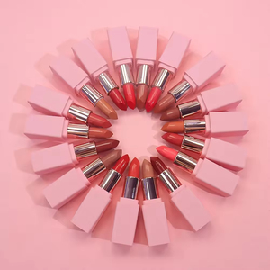 Thời trang và hợp thời trang nơi làm việc phụ nữ Rose Gold son môi chất lượng cao OEM tùy chỉnh bán buôn rắn Son môi lâu dài - Product Image 3