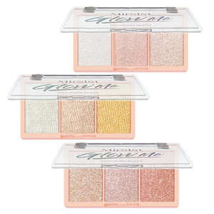 Paleta de Sombras de Ojos e Iluminador Facial Mirsist 3 Colores <span class=keywords><strong>Glower</strong></span> Me, Polvo Brillante Natural Estereoscópico para Contorno - Product Image 4