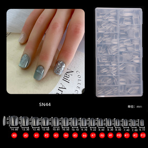 <span class=keywords><strong>Uñas</strong></span> de <span class=keywords><strong>Gel</strong></span> Suaves Cuadradas <span class=keywords><strong>Cortas</strong></span> de 14 Tamaños, Transparentes, de Cobertura Completa, Acrílicas, para Salones, Venta al Por Mayor de Fábrica TSZS - Product Image 6