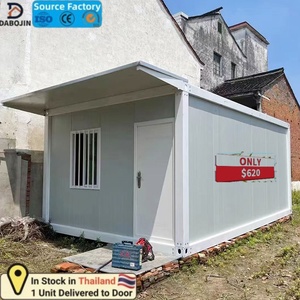 Maison conteneur préfabriquée antichoc de 20 pieds en stock en Thaïlande pour usage résidentiel - Product Image 1