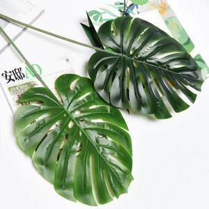 IFG Simulation fleur tortue feuille arrière <span class=keywords><strong>bambou</strong></span> simulation fleur feuille perse salon restaurant placé <span class=keywords><strong>fleurs</strong></span> palier - Product Image 5