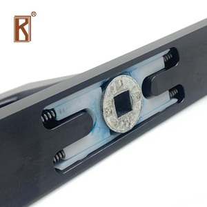 Cửa xử lý khóa CNC quá trình Anodized Kẽm hợp kim nhôm casement phụ kiện phần cứng với phím Kéo Đẩy - Product Image 4