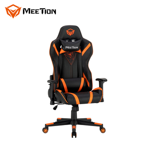 Silla <span class=keywords><strong>Gamer</strong></span> Meetion CHR15, Apta para Oficina en Casa, Competencia de Videojuegos, Cuero PU Especial, RGB LED, Diseño Escorpión - Product Image 1