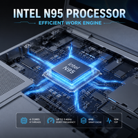 Ordinateur portable OEM en gros, écran IPS FHD 15,6 pouces, processeur Intel N95 Quad Core 3,4 GHz, 8 Go de RAM, Windows 11 Famille, gris, PC personnalisable