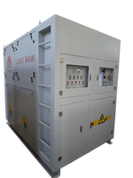 Banc de charge résistif AC400V 1100kW pour usage extérieur, petit conteneur pour test de groupe électrogène et centre de données