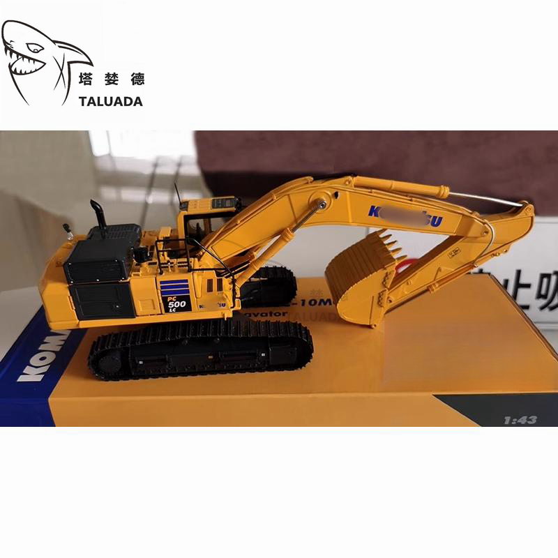 コマツ 1/43 KOMATSU PC500LC-10MO カスタム 1/43 Scale KOMATSU PC500LC-10MO Hydraulic Excavator Diecast