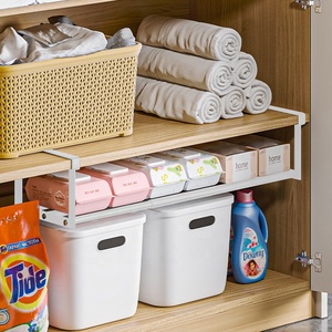 Đa chức năng treo giá mở rộng kim loại Giày giá nhà bếp lưu trữ Giá tủ treo kệ hộ gia đình có thể mở rộng - Product Image 3