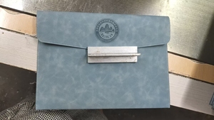 Maletín de Cuero A4 para Documentos, Organizador de Documentos Comerciales, Bolsa para Contratos con Logotipo Personalizado - Product Image 6