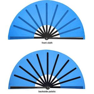 Éventail pliant en plastique de 13 pouces avec logo personnalisé, écologique, art populaire, pour festivals traditionnels, événements, danse, fait main - Product Image 6