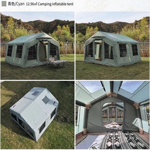 Tente pneumatique gonflable imperméable et résistante à la pluie en tissu Oxford, montage automatique, 3,6x3,6m <span class=keywords><strong>pour</strong></span> la plage, le <span class=keywords><strong>camping</strong></span>, quatre saisons - Product Image 5