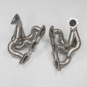 Colector de Escape de Alto Rendimiento para Porsche 911 Turbo 3.8T 991.2, Tubos de Escape Rectos de Acero Inoxidable, Coupé - Product Image 3