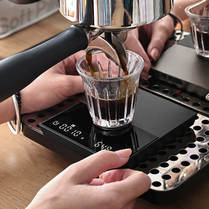 Waage Pulver Elektronischer Timer Kaffee liebhaber Waage mit Auto Not Beans Profession elle Präzisions qualität Start Kaffee Liebes waage - Product Image 6