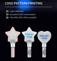 Bâton lumineux à LED pour concerts et fêtes-Big Star et Heart Shape Penlight