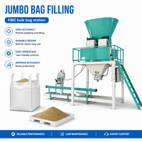 Machine d'emballage automatique de sacs jumbo, 10 à 20 sacs par heure, machine de pesage pour le remplissage en vrac d'engrais, capteur de précision