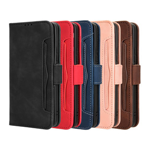 Funda de teléfono de cuero con múltiples ranuras para tarjetas para Xiaomi 14T Pro - Product Image 6