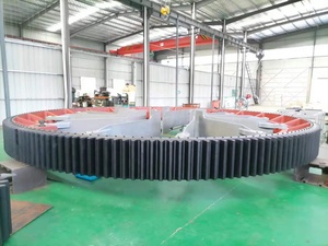 Manufacturer Custom Cast Iron Large Diameter Metal Rotary Kiln External Ball Mill Rotating Large Spur Ring <strong>Gear</strong> for Sugar Mill - Product Image 2
